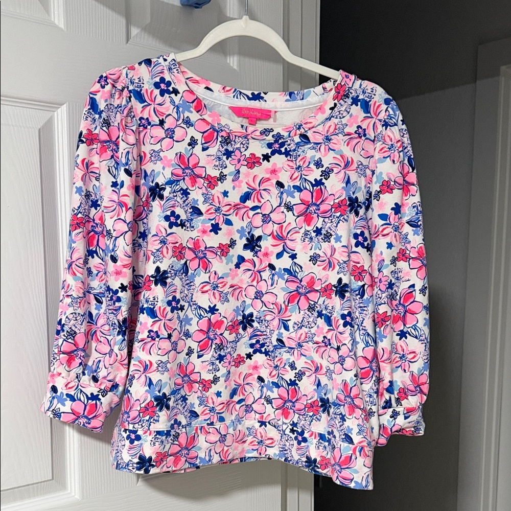 Lily Pulitzer Floral Print Women's Top